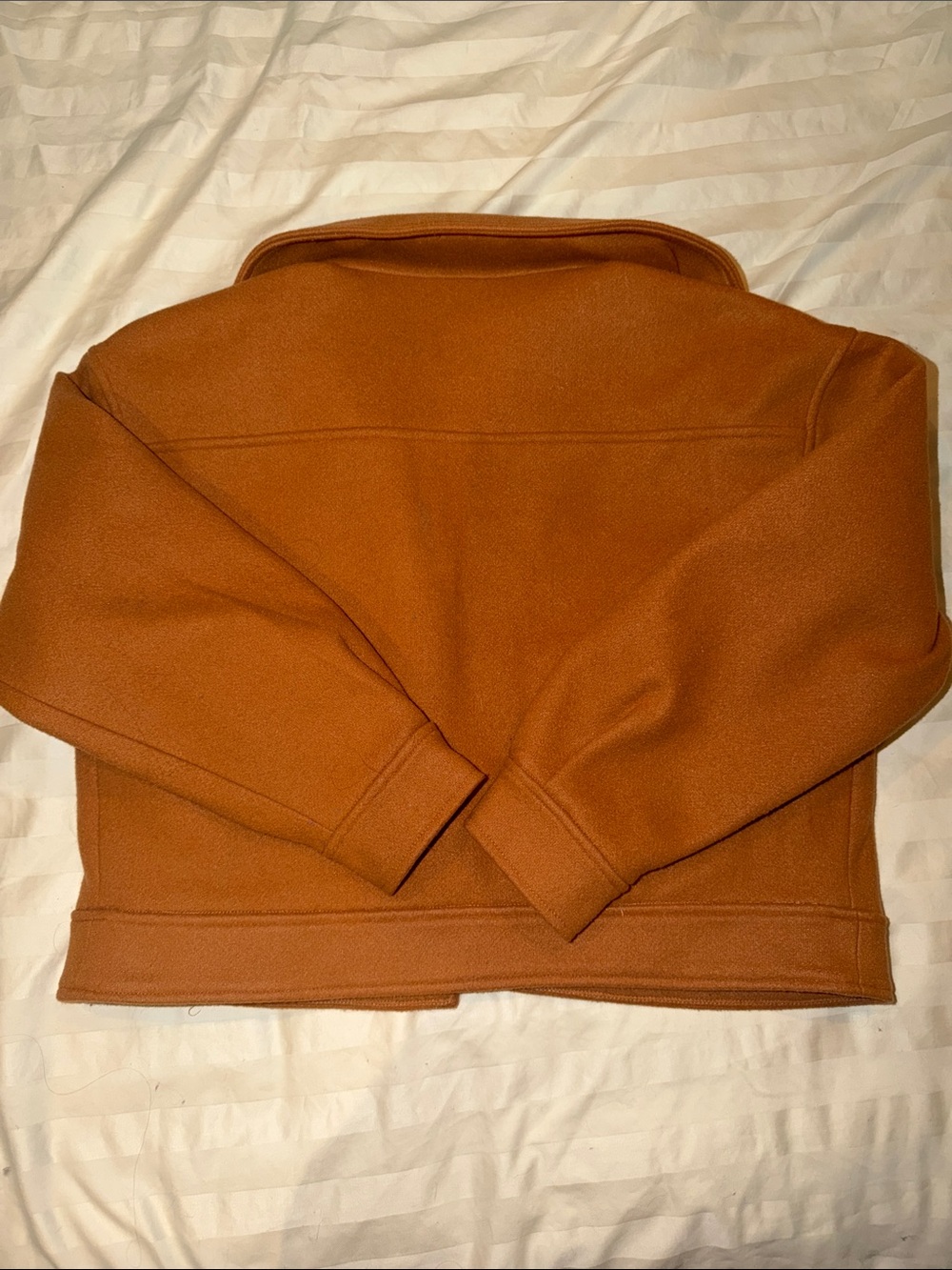 Love Bonito Atheena Relaxed Suede Jacket in Camel - Picture 4 of 5